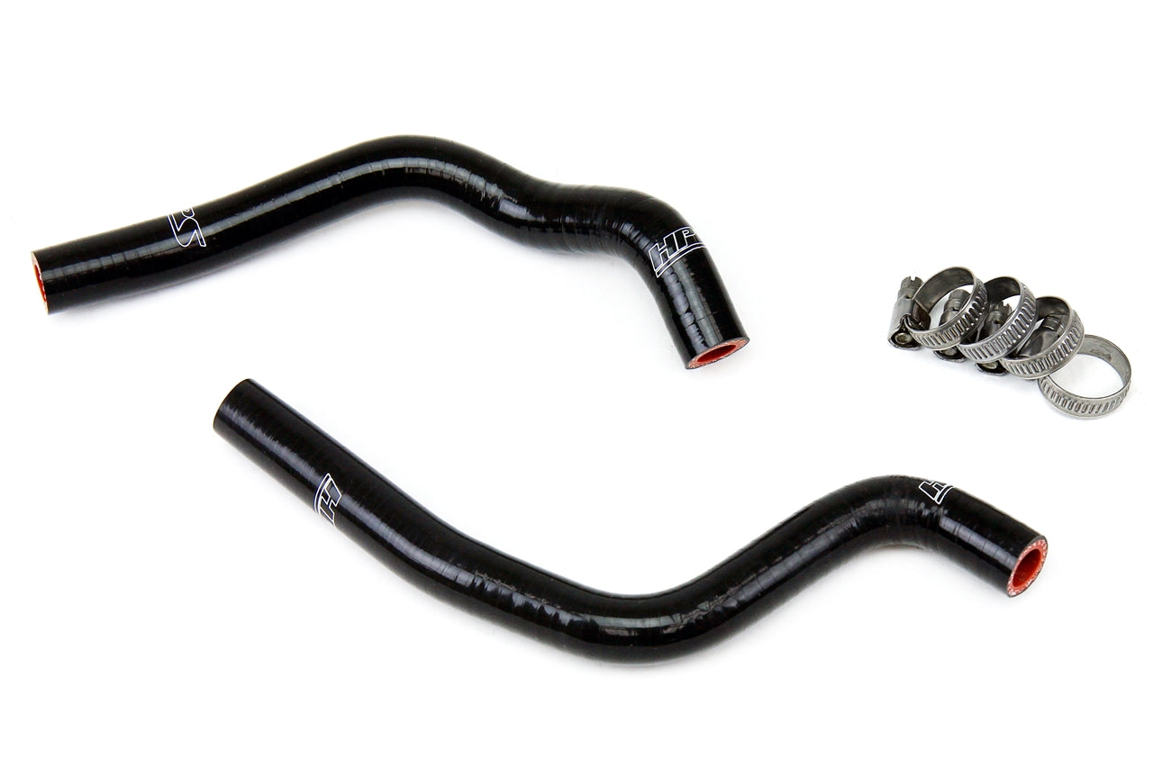 HPS Performance High Temp 3-ply Reinforced Silicone Replace OEM Rubber Radiator Coolant Hoses 57-1370-BLK