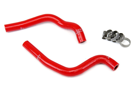 HPS Performance High Temp 3-ply Reinforced Silicone Replace OEM Rubber Radiator Coolant Hoses 57-1370-RED