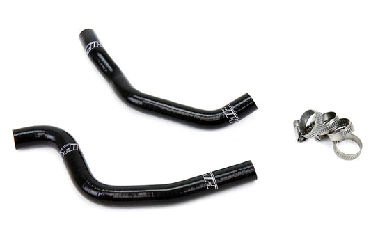 HPS Performance High Temp 3-ply Reinforced Silicone Replace OEM Rubber Radiator Coolant Hoses 57-1373-BLK
