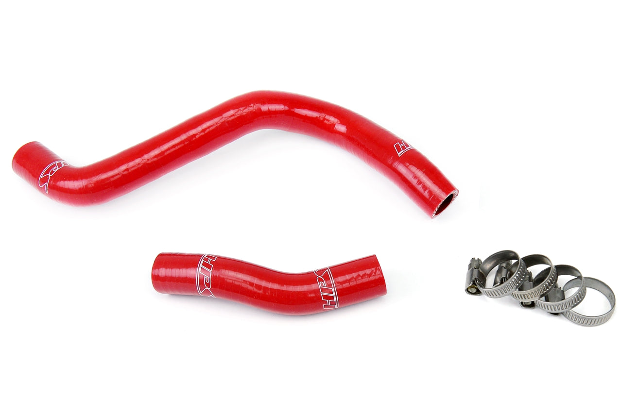 HPS Performance High Temp 3-ply Reinforced Silicone Replace OEM Rubber Radiator Coolant Hoses 57-1375-RED