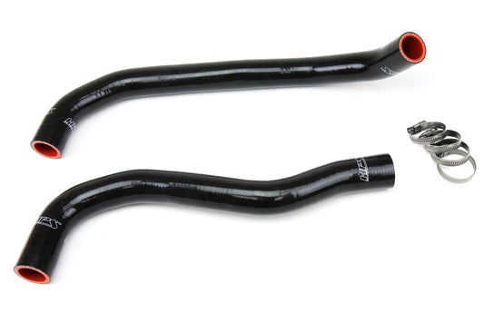 HPS Performance High Temp 3-ply Reinforced Silicone Replace OEM Rubber Radiator Coolant Hoses 57-1383-BLK