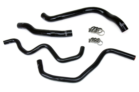 HPS Performance High Temp 3-ply Reinforced Silicone Replace Rubber Radiator Heater Coolant Hoses 57-1390-BLK
