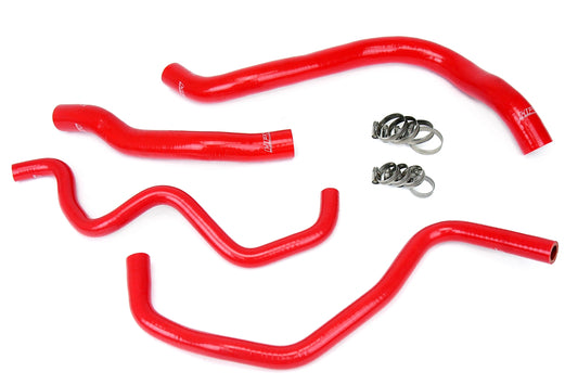 HPS Performance High Temp 3-ply Reinforced Silicone Replace Rubber Radiator Heater Coolant Hoses 57-1390-RED