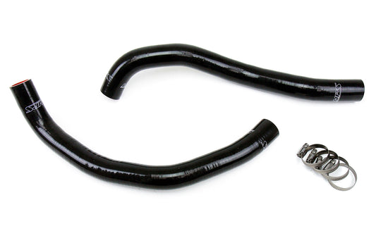 HPS Performance High Temp 3-ply Reinforced Silicone Replace OEM Rubber Radiator Coolant Hoses 57-1391-BLK