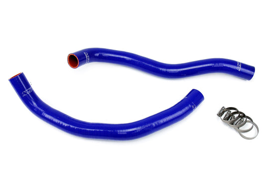 HPS Performance High Temp 3-ply Reinforced Silicone Replace OEM Rubber Radiator Coolant Hoses 57-1391-BLUE