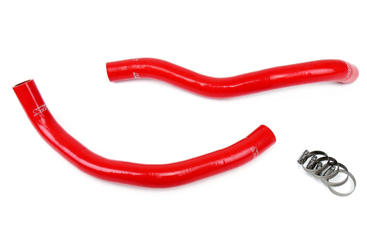 HPS Performance High Temp 3-ply Reinforced Silicone Replace OEM Rubber Radiator Coolant Hoses 57-1391-RED