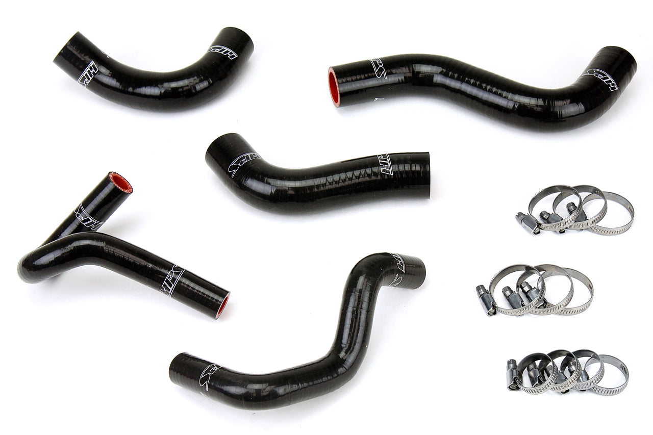 HPS Performance High Temp 3-ply Reinforced SiliconeReplace Rubber Radiator Heater Coolant Hoses 57-1411-BLK