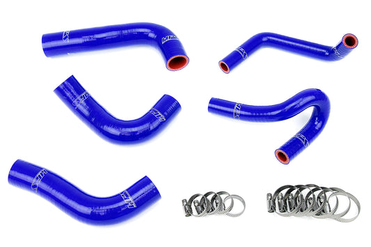 HPS Performance High Temp 3-ply Reinforced SiliconeReplace Rubber Radiator Heater Coolant Hoses 57-1412-BLUE