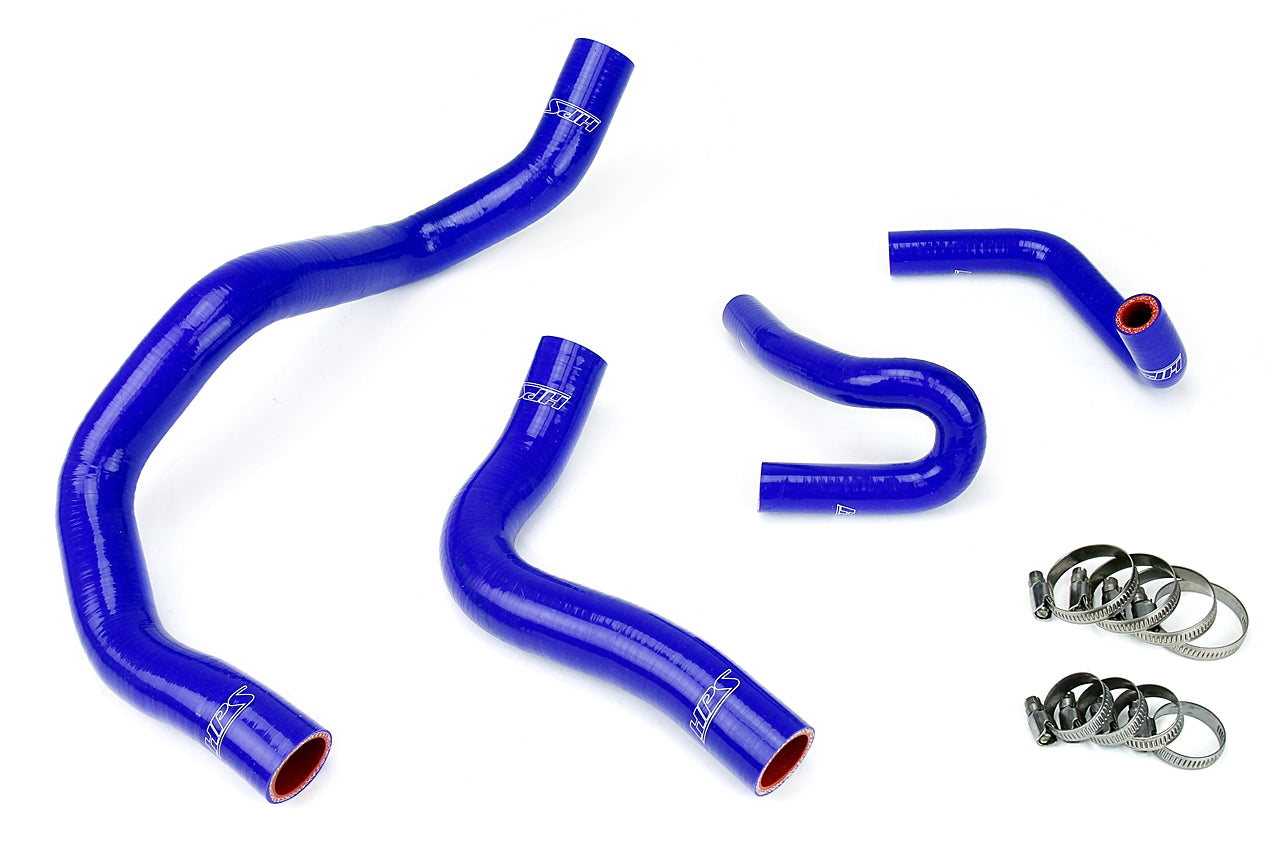 HPS Performance High Temp 3-ply Reinforced SiliconeReplace Rubber Radiator Heater Coolant Hoses 57-1413-BLUE