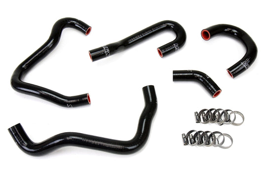HPS Performance High Temp 3-ply Reinforced SiliconeReplace OEM Rubber Heater Coolant Hoses 57-1414-BLK