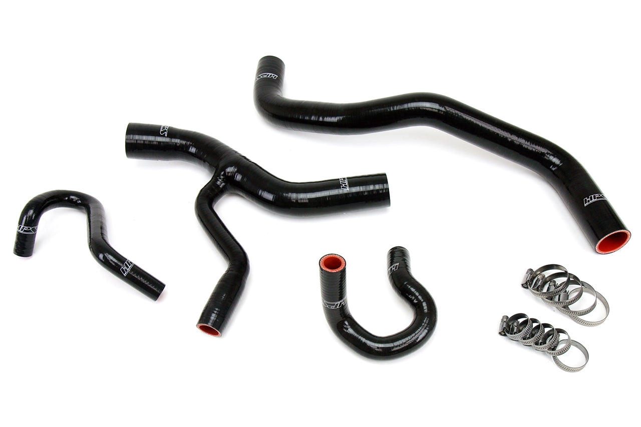 HPS Performance High Temp 3-ply Reinforced SiliconeReplace Rubber Radiator Heater Coolant Hoses 57-1416-BLK