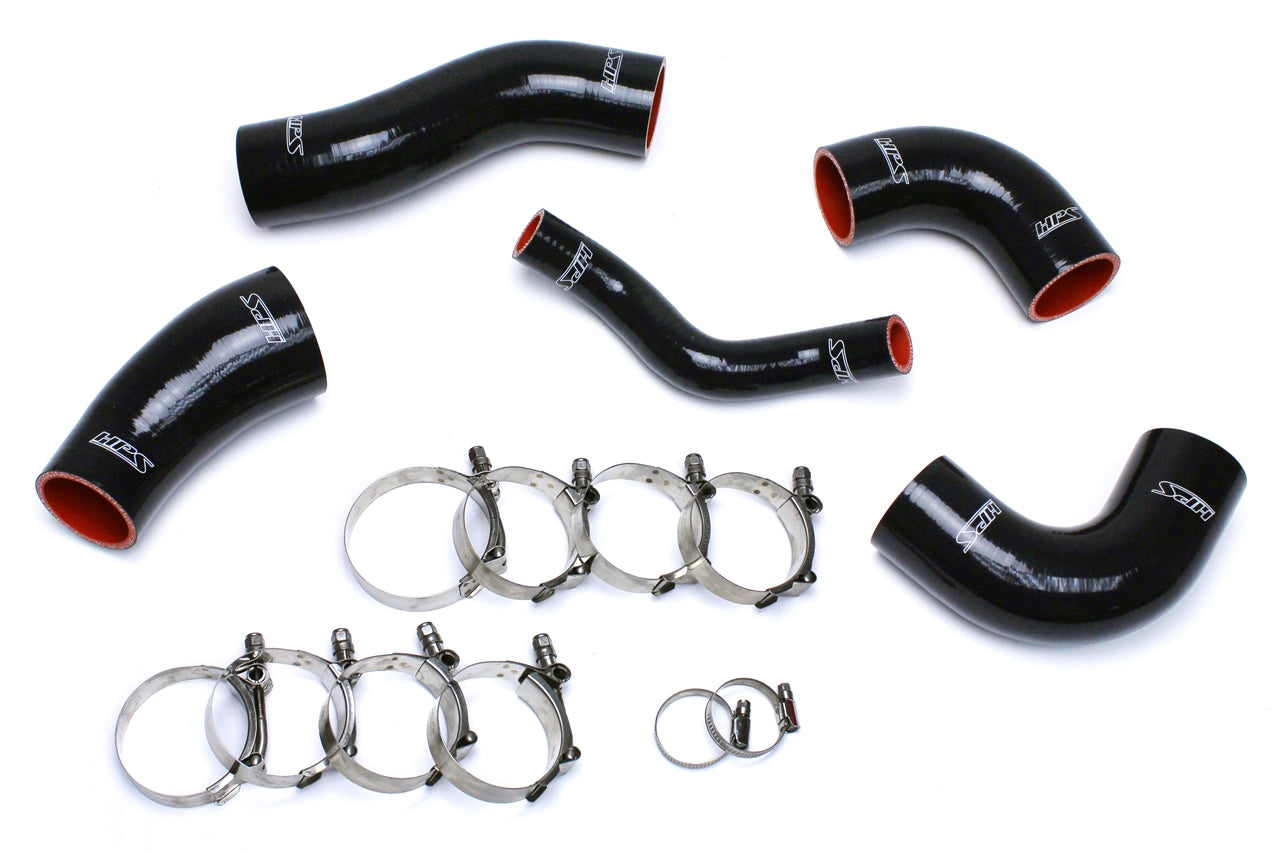 HPS Performance High Temp 4-ply Reinforced SiliconeReplace OEM Rubber Intercooler Turbo Boots