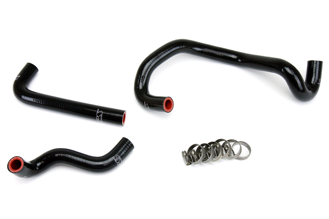 HPS Performance High Temp 3-ply Reinforced SiliconeReplace OEM Rubber Heater Coolant Hoses 57-1421-BLK
