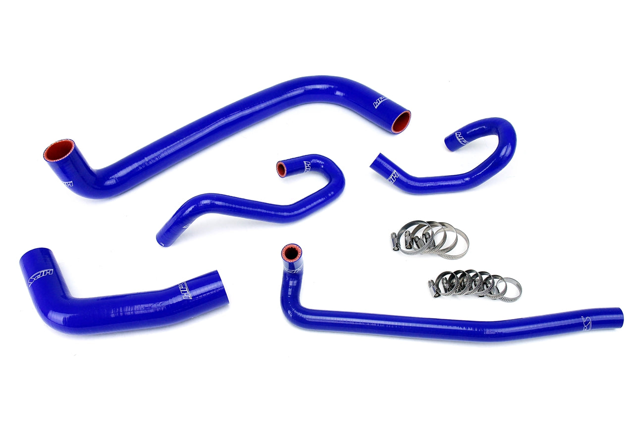HPS Performance High Temp 3-ply Reinforced SiliconeReplace Rubber Radiator Heater Coolant Hoses 57-1425-BLUE