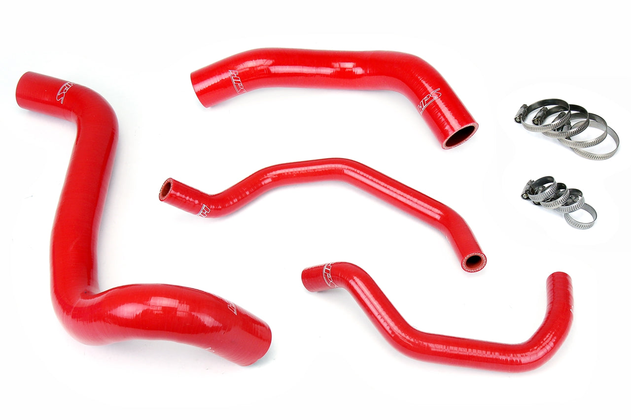 HPS Performance High Temp 3-ply Reinforced SiliconeReplace Rubber Radiator Heater Coolant Hoses 57-1426-RED