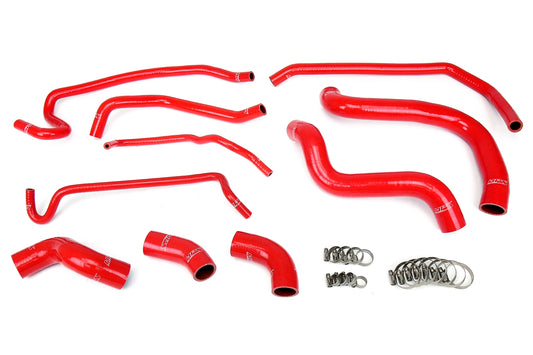 HPS Performance High Temp 3-ply Reinforced SiliconeReplace Rubber Radiator Heater Coolant Hoses 57-1429-RED