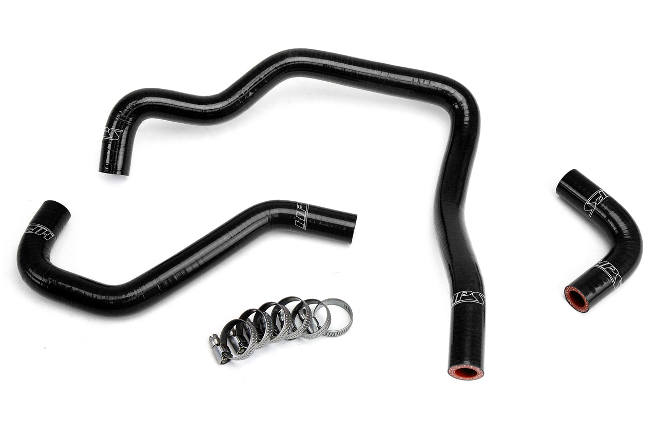 HPS Performance High Temp 3-ply Reinforced SiliconeReplace OEM Rubber Heater Coolant Hoses 57-1430-BLK