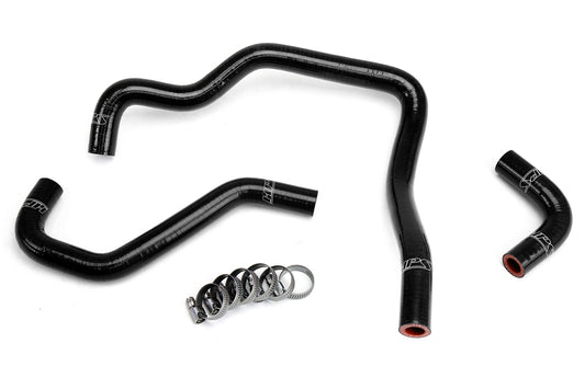 HPS Performance High Temp 3-ply Reinforced SiliconeReplace OEM Rubber Heater Coolant Hoses 57-1430-BLK