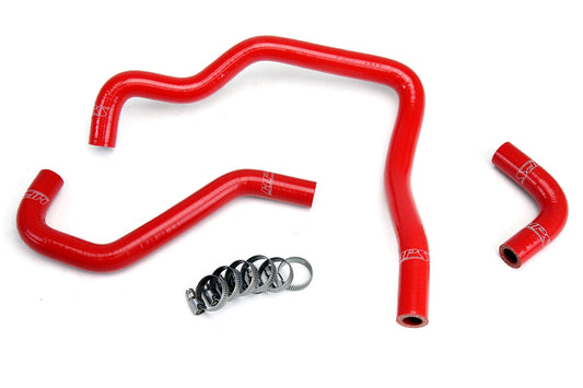 HPS Performance High Temp 3-ply Reinforced SiliconeReplace OEM Rubber Heater Coolant Hoses 57-1430-RED