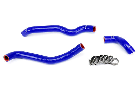 HPS Performance High Temp 3-ply Reinforced SiliconeReplace OEM Rubber Heater Coolant Hoses 57-1435-BLUE