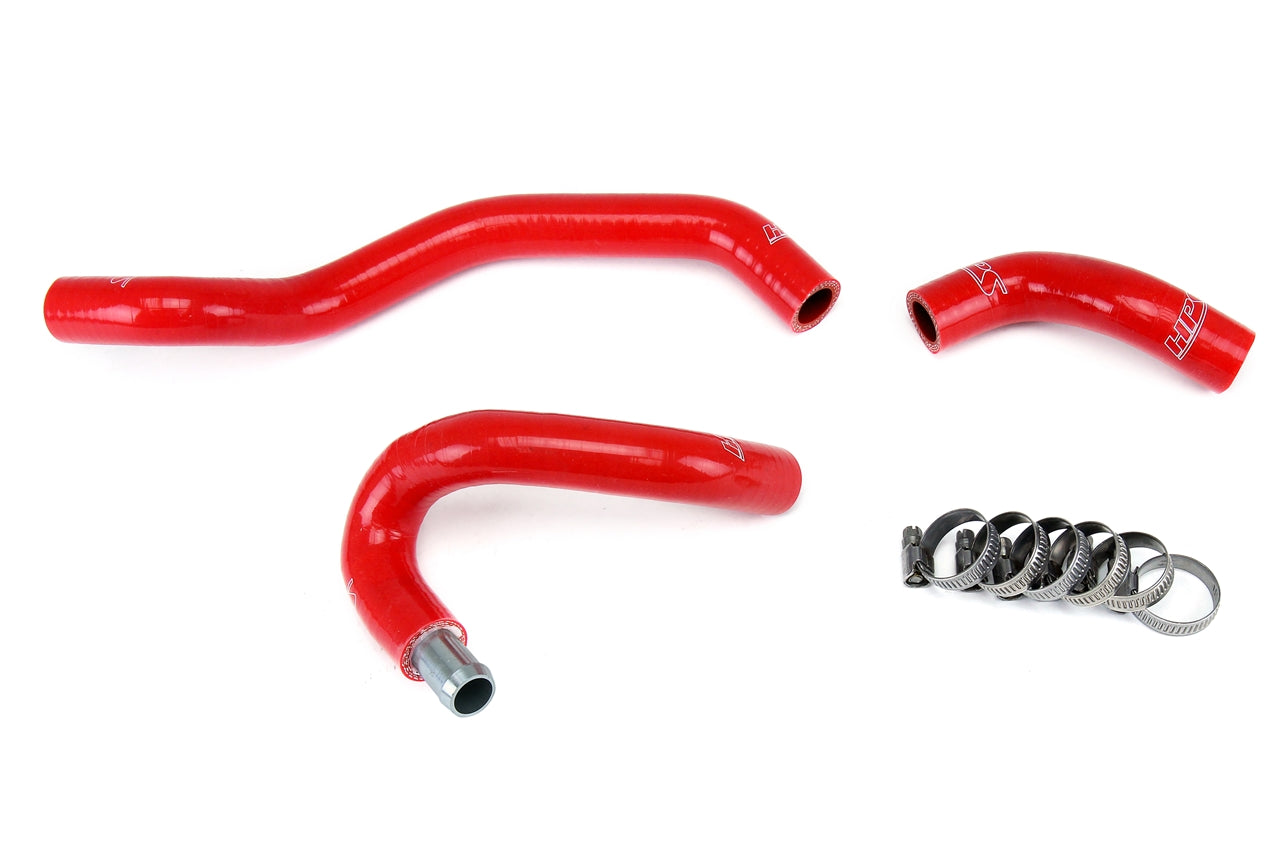 HPS Performance High Temp 3-ply Reinforced SiliconeReplace OEM Rubber Heater Coolant Hoses 57-1437-RED