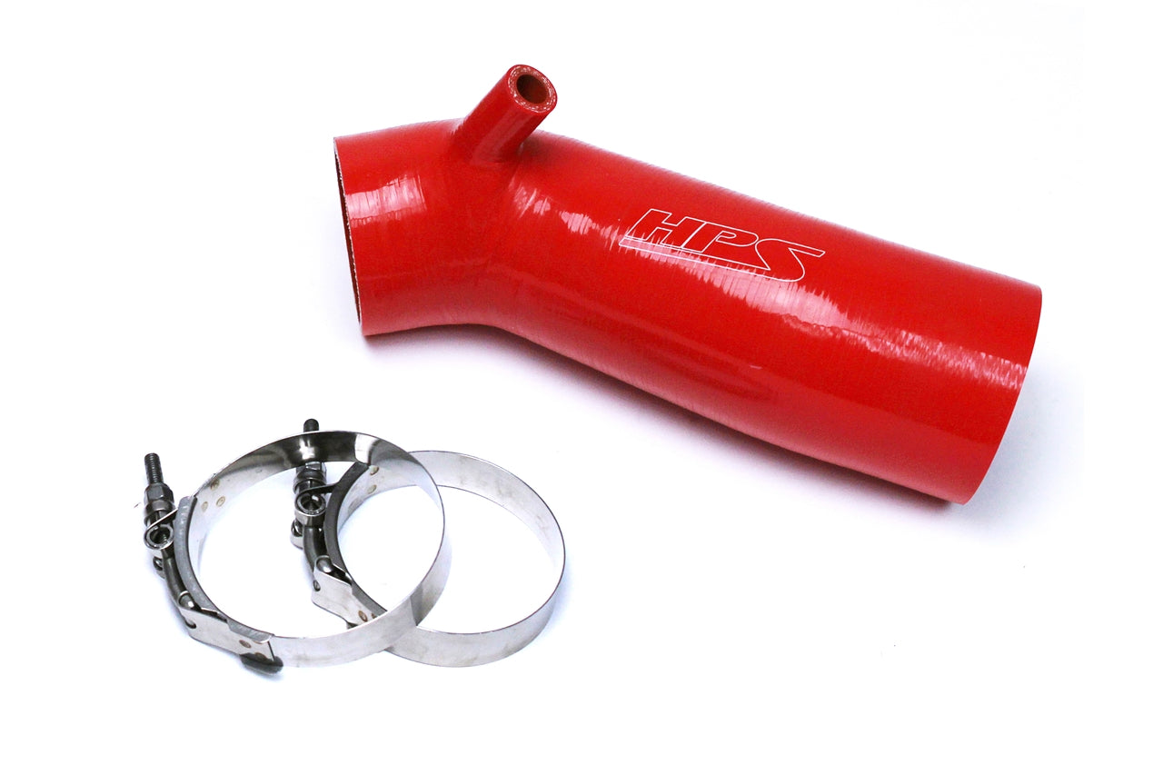 HPS Performance Replace Stock Restrictive Air Intake Improve Throttle Response No Heat Soak 57-1445-RED