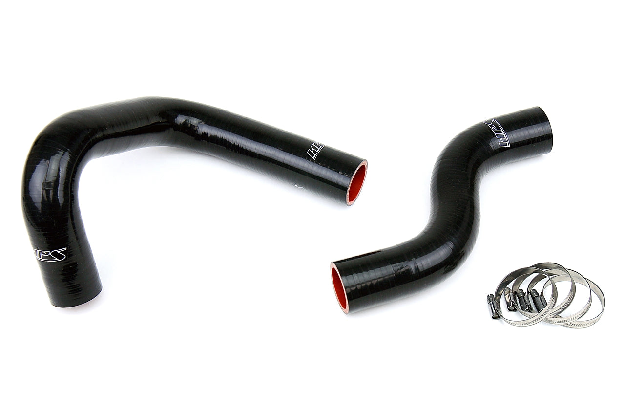 HPS Performance High Temp 3-ply Reinforced SiliconeReplace OEM Rubber Radiator Coolant Hoses 57-1450-BLK