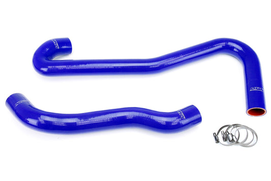 HPS Performance High Temp 3-ply Reinforced SiliconeReplace OEM Rubber Radiator Coolant Hoses 57-1460-BLUE