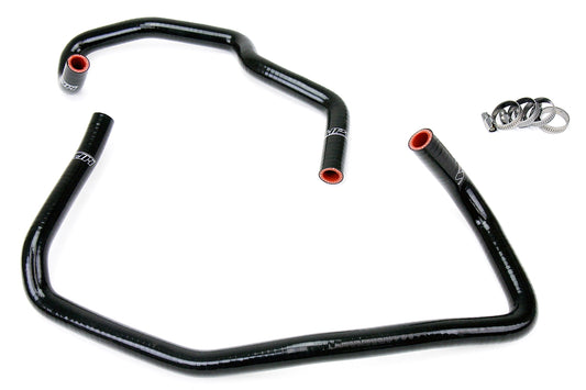 HPS Performance High Temp 3-ply Reinforced SiliconeReplace OEM Rubber Heater Coolant Hoses 57-1468-BLK