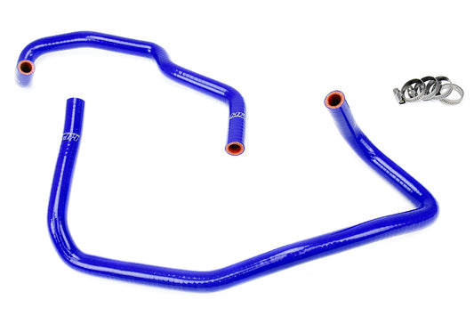 HPS Performance High Temp 3-ply Reinforced SiliconeReplace OEM Rubber Heater Coolant Hoses 57-1468-BLUE