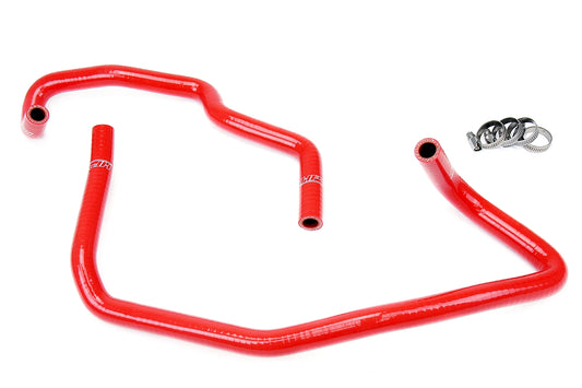 HPS Performance High Temp 3-ply Reinforced SiliconeReplace OEM Rubber Heater Coolant Hoses 57-1468-RED