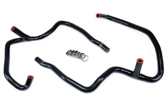 HPS Performance High Temp 3-ply Reinforced SiliconeReplace OEM Rubber Heater Coolant Hoses 57-1472-BLK