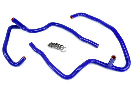 HPS Performance High Temp 3-ply Reinforced SiliconeReplace OEM Rubber Heater Coolant Hoses 57-1472-BLUE