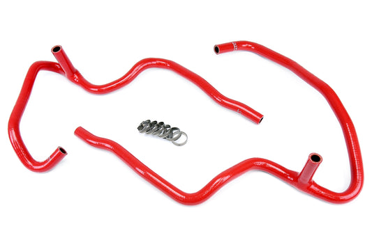 HPS Performance High Temp 3-ply Reinforced SiliconeReplace OEM Rubber Heater Coolant Hoses 57-1472-RED
