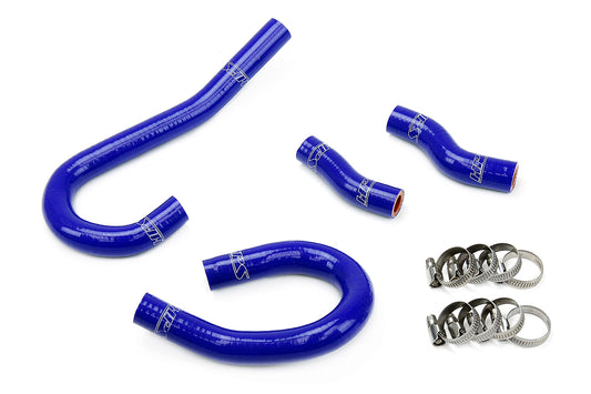 HPS Performance High Temp 3-ply Reinforced SiliconeReplace OEM Rubber Heater Coolant Hoses 57-1473-BLUE