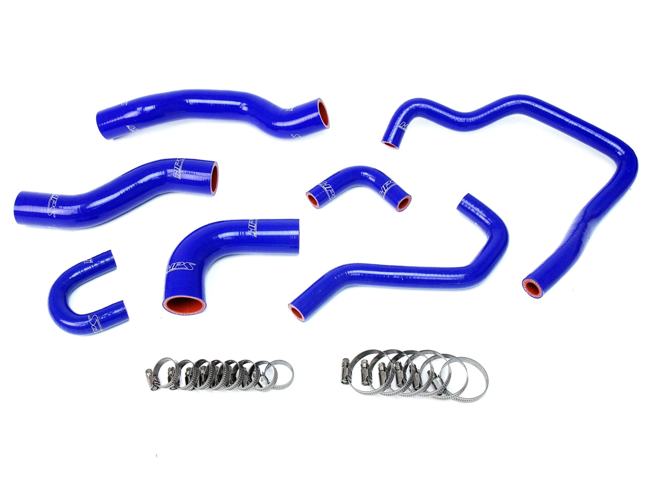 HPS Performance High Temp 3-ply Reinforced SiliconeReplace Rubber Radiator Heater Coolant Hoses 57-1478-BLUE