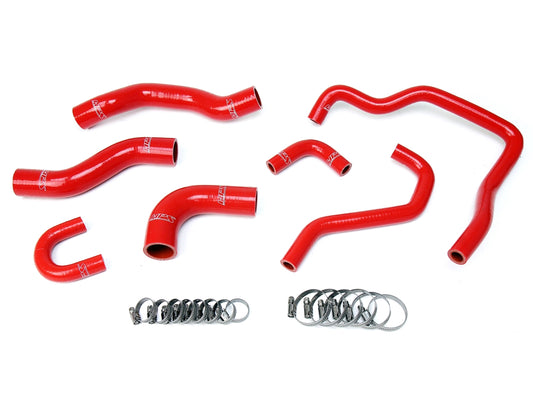 HPS Performance High Temp 3-ply Reinforced SiliconeReplace Rubber Radiator Heater Coolant Hoses 57-1478-RED