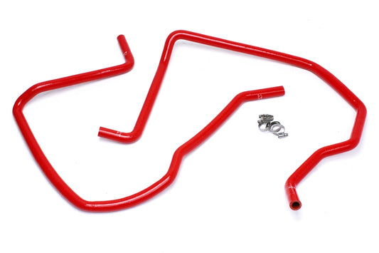 HPS Performance High Temp 3-ply Reinforced SiliconeReplace OEM Rubber Heater Coolant Hoses 57-1498H-RED