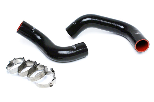 HPS Performance High Temp 3-ply Reinforced SiliconeReplace OEM Rubber Radiator Coolant Hoses 57-1498R-BLK