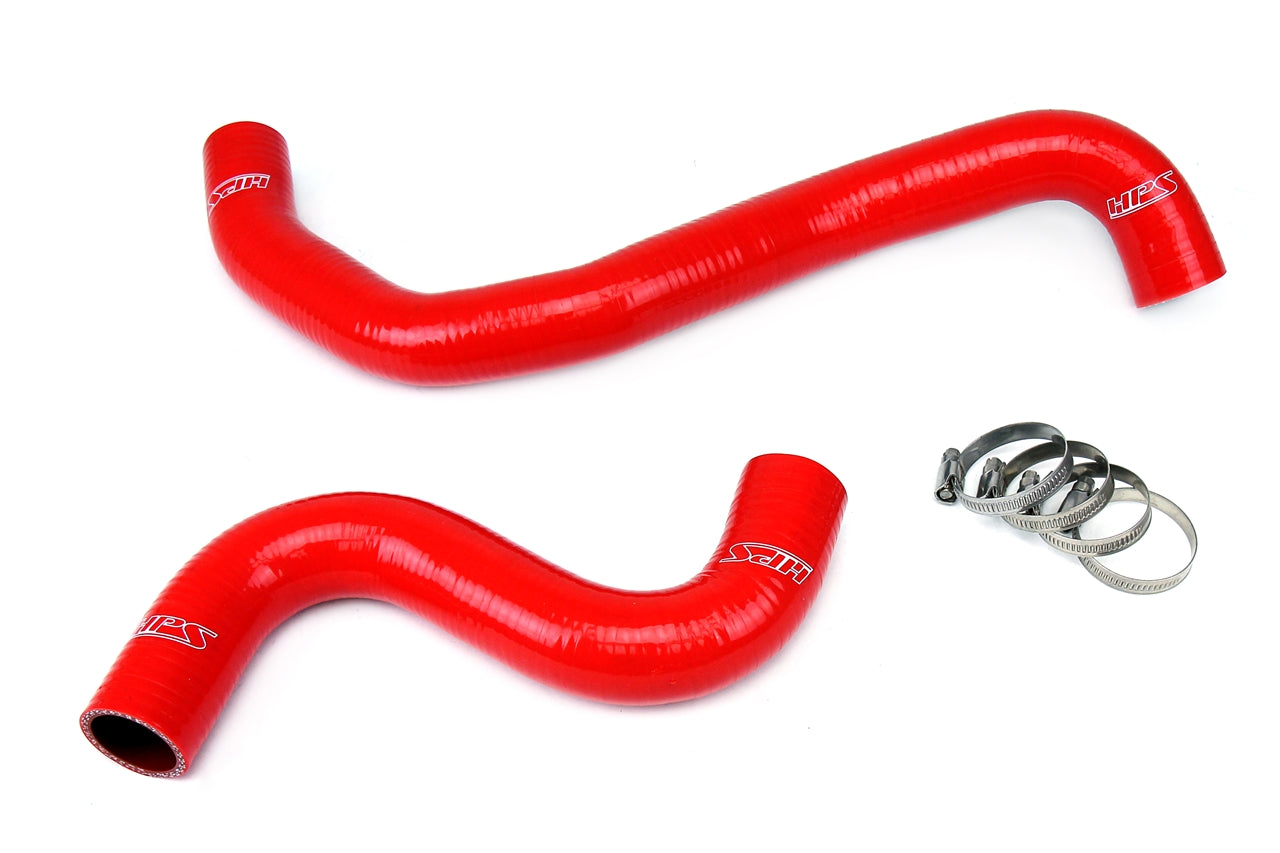HPS Performance High Temp 3-ply Reinforced SiliconeReplace Rubber Radiator Heater Coolant Hoses 57-1502-RED