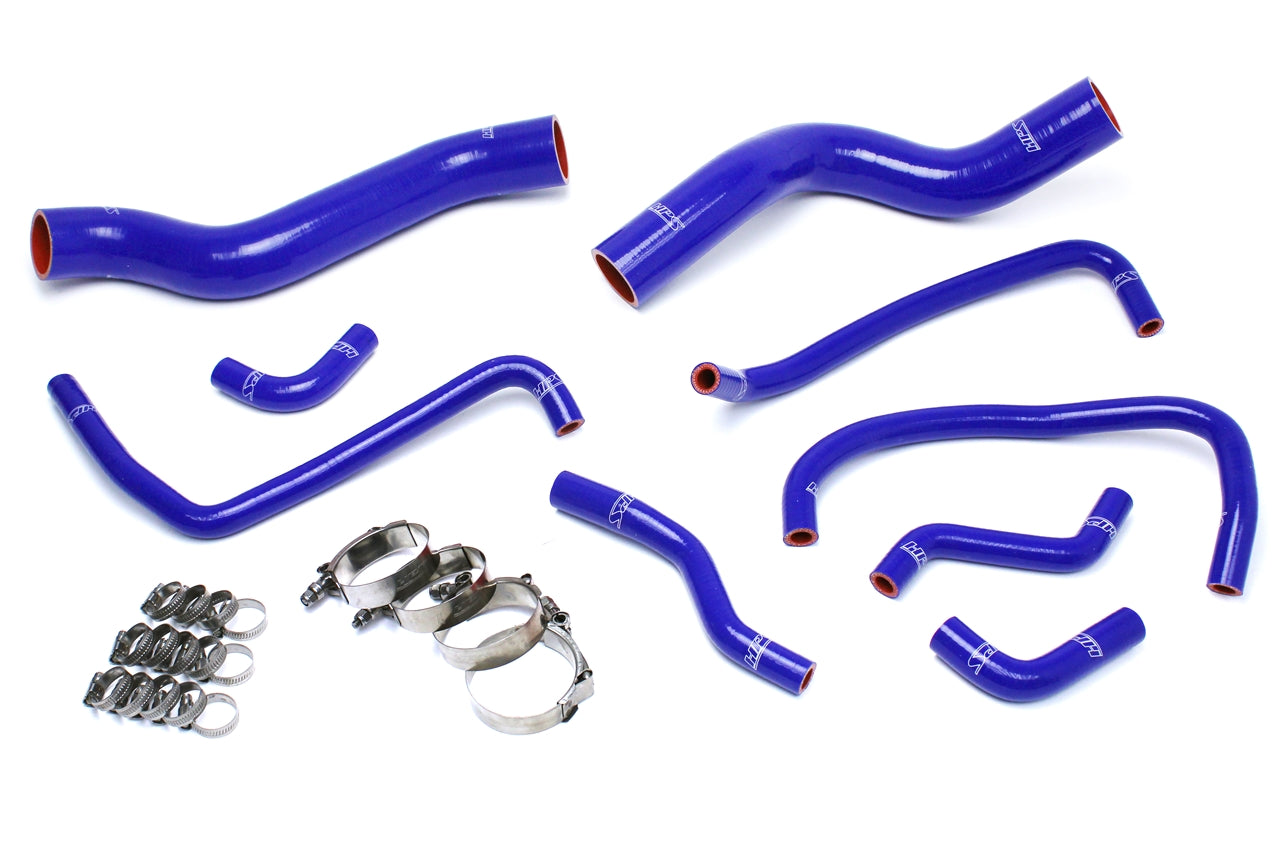 HPS Performance High Temp 3-ply Reinforced SiliconeReplace Rubber Radiator Heater Coolant Hoses 57-1503-BLUE