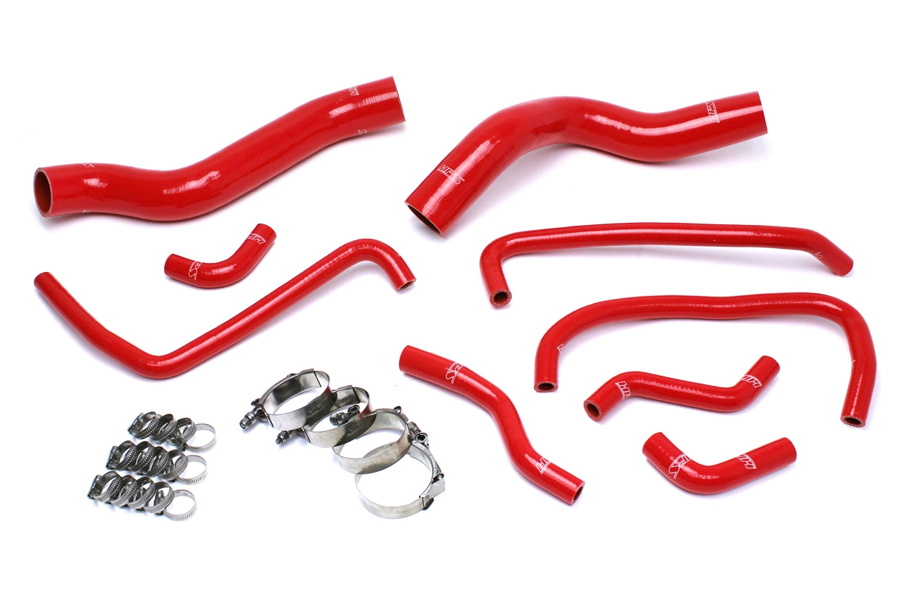 HPS Performance High Temp 3-ply Reinforced SiliconeReplace Rubber Radiator Heater Coolant Hoses 57-1503-RED