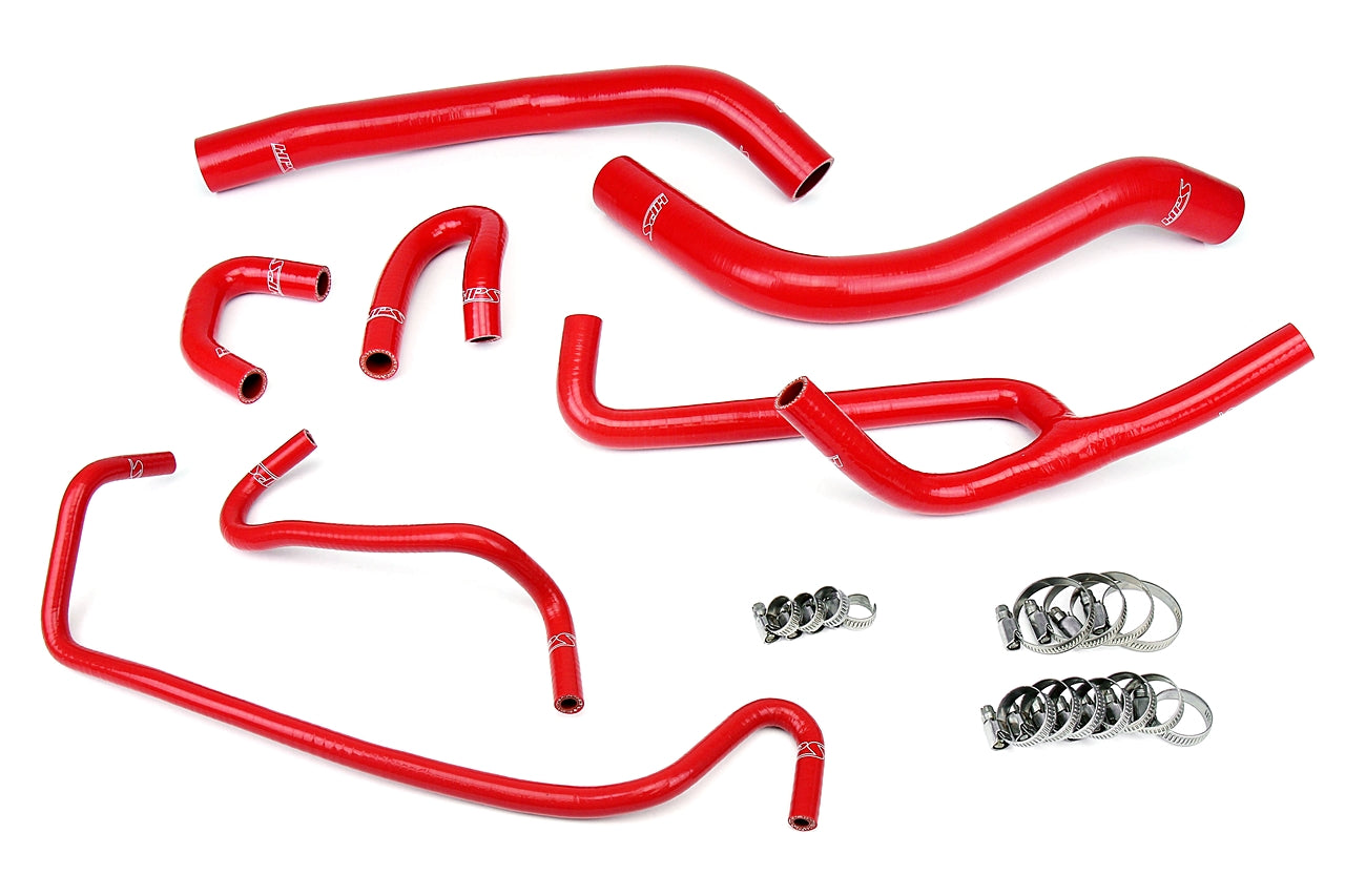 HPS Performance High Temp 3-ply Reinforced SiliconeReplace Rubber Radiator Heater Coolant Hoses 57-1506-RED