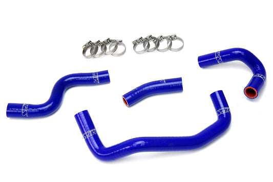 HPS Performance High Temp 3-ply Reinforced SiliconeReplace OEM Rubber Heater Coolant Hoses 57-1508-BLUE
