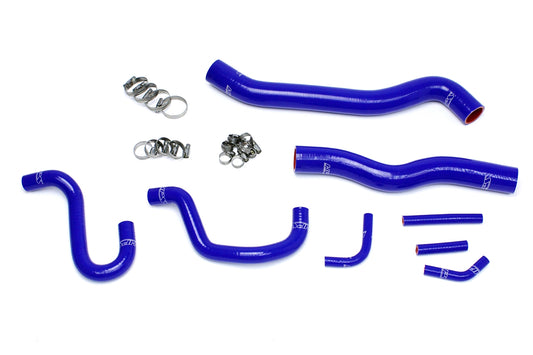 HPS Performance High Temp 3-ply Reinforced SiliconeReplace Rubber Radiator Heater Coolant Hoses 57-1518-BLUE