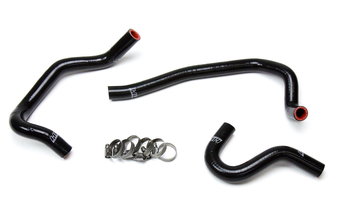HPS Performance High Temp 3-ply Reinforced SiliconeReplace OEM Rubber Heater Coolant Hoses 57-1520-BLK