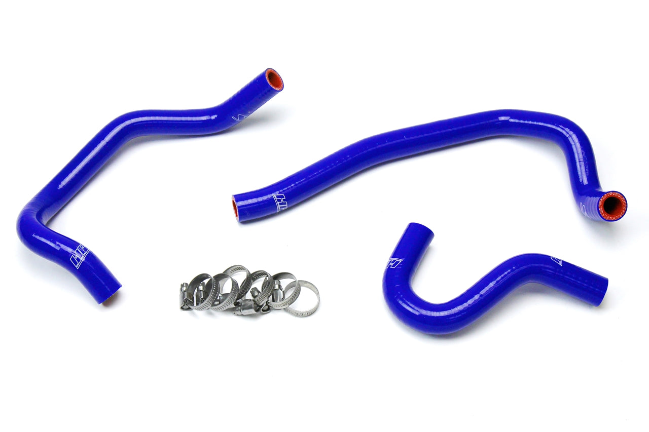 HPS Performance High Temp 3-ply Reinforced SiliconeReplace OEM Rubber Heater Coolant Hoses 57-1520-BLUE