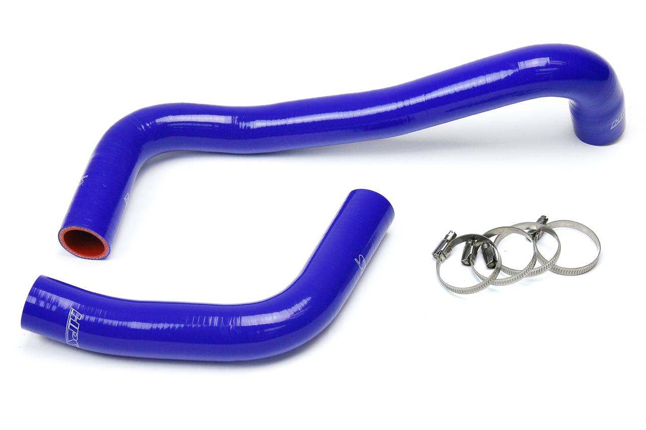 HPS Performance High Temp 3-ply Reinforced SiliconeReplace OEM Rubber Radiator Coolant Hoses 57-1522-BLUE