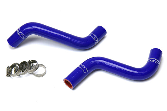 HPS Performance High Temp 3-ply Reinforced SiliconeReplace OEM Rubber Radiator Coolant Hoses 57-1524-BLUE