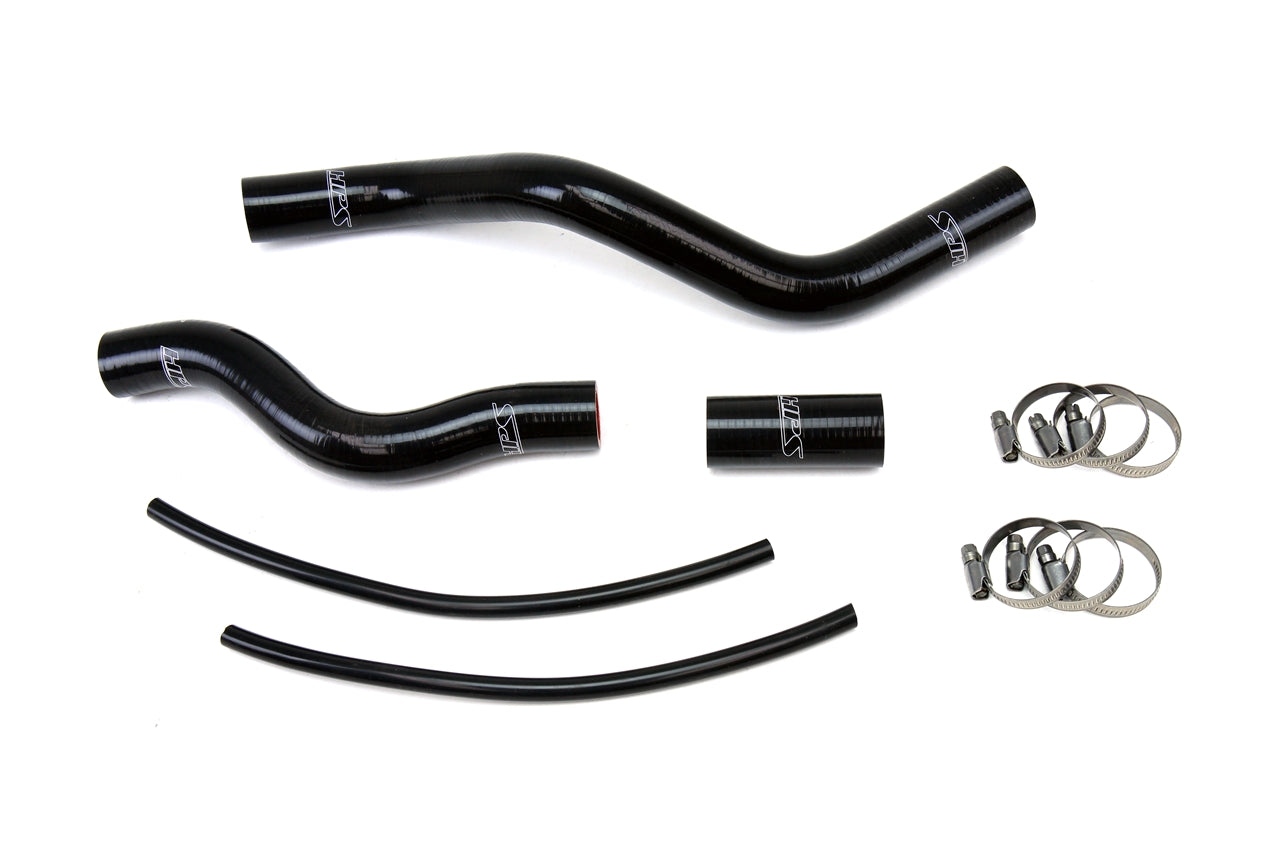 HPS Performance High Temp 3-ply Reinforced SiliconeReplace OEM Rubber Radiator Coolant Hoses 57-1526-BLK